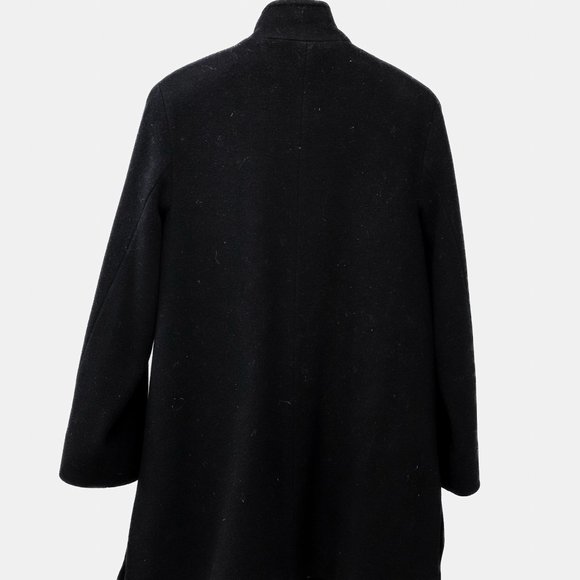 Cinzia Rocca Black Wool Coat - Picture 11 of 11